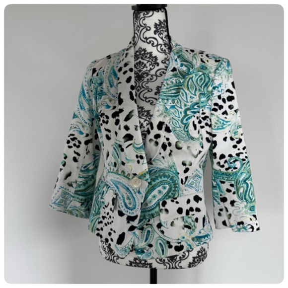 W BY WORTH CAREER BLAZER SIZE 4 - Picture 11 of 16